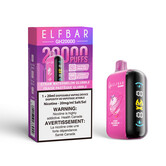 Straw Watermelon Glubble Elf Bar GH20000 Rechargeable Disposable