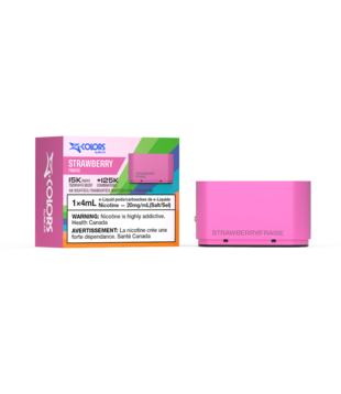 Strawberry ZLand Zcolors 15000 Disposable Vape Pod