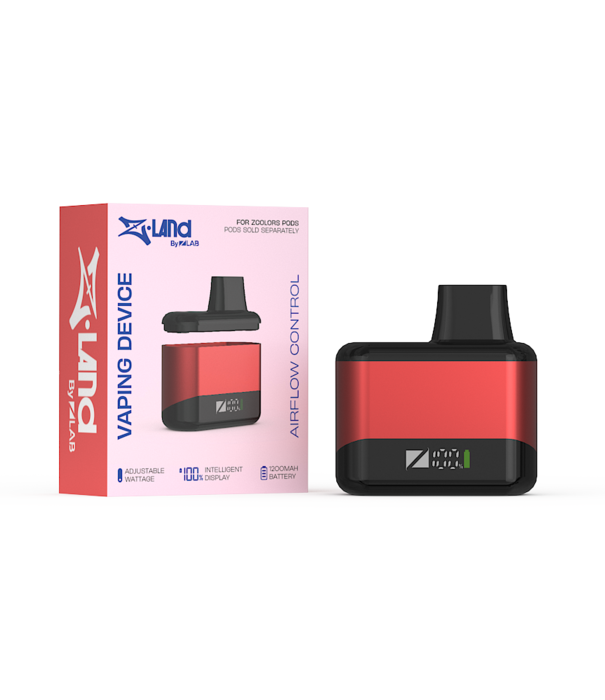 Zpod Ziiplabs Red 1200mah ZLand Zcolors Rechargeable Battery