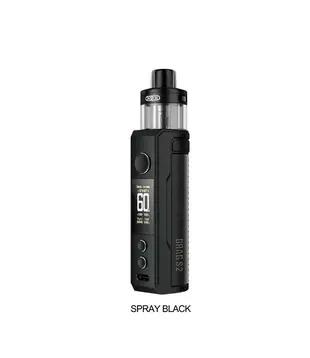 Checkered Black Voopoo Drag S2 60w Open Pod Kit 2500mah