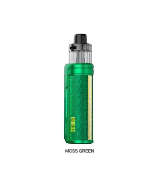 Moss Green Voopoo Drag S2 60w Open Pod Kit 2500mah