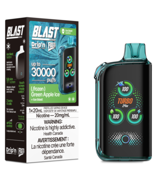 Green Apple Ice Drip’N Fasta Blast 30K Rechargeable Disposable