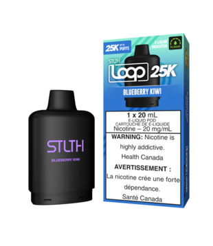 Blueberry Kiwi STLTH Loop 25K Disposable Vape Pod