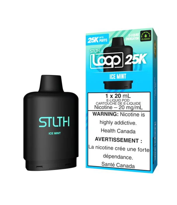 STLTH Ice Mint STLTH Loop 25K Disposable Vape Pod