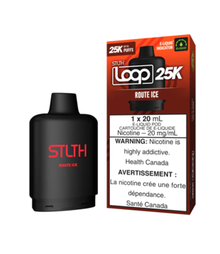 Route Ice STLTH Loop 25K Disposable Vape Pod