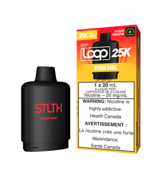 Straw Nana STLTH Loop 25K Disposable Vape Pod