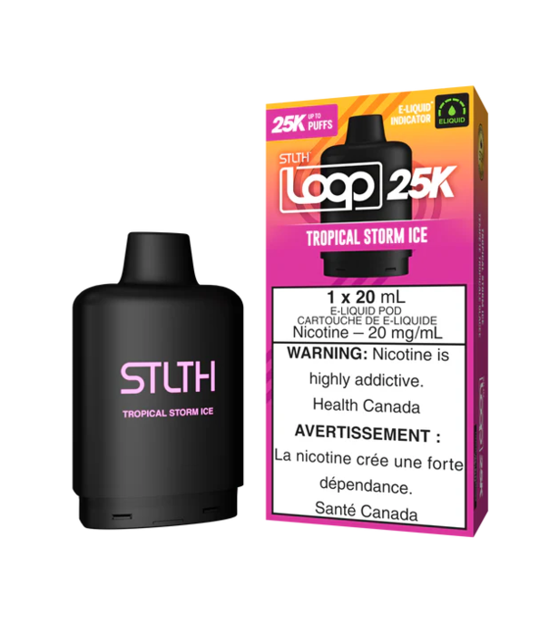 STLTH Tropical Storm Ice STLTH Loop 25K Disposable Vape Pod