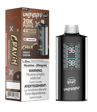 Crazy Cocoa Flavour Beast Unleashed Cravin’ 20000 Rechargeable Disposable