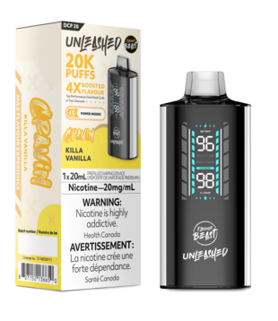 Killa Vanilla Flavour Beast Unleashed Cravin’ 20000 Rechargeable Disposable