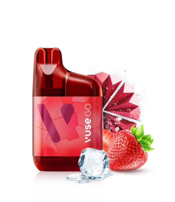 Vuse Strawberry Ice 20mg Vuse Go 1000 Disposable