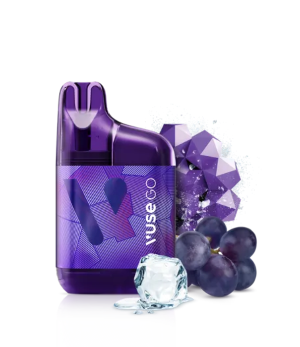 Vuse Grape Ice 20mg Vuse Go 1000 Disposable