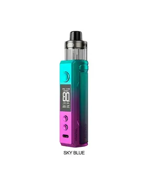 Sky Blue Voopoo Drag X2 80w Open Pod  Kit