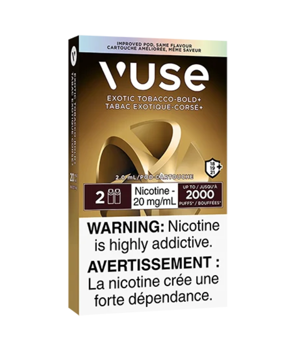 Vuse Exotic Tobacco Bold 20mg Vuse Pod 1 Pack