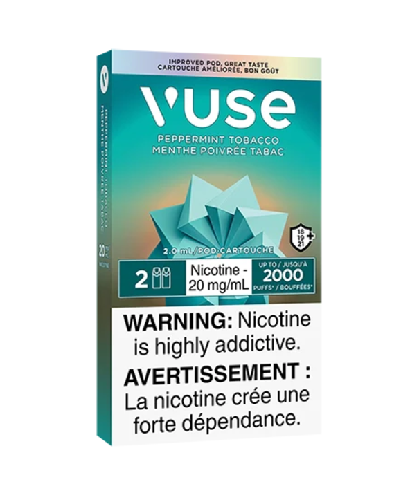 Vuse Peppermint Tobacco 20mg Vuse Pods 1 Pack