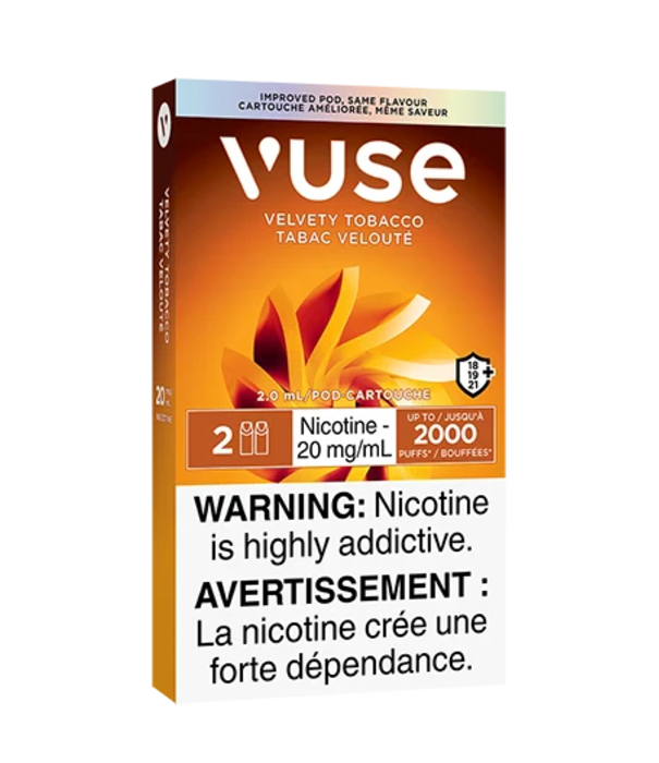 Vuse Velvety Tobacco 20mg Vuse Pod 1 Pack