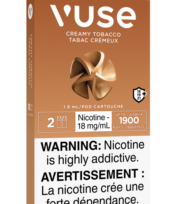 Vuse Creamy Tobacco 20mg Vuse Pod 1 Pack