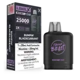 Bumpin Blackcurrant Flavour Beast Level X 25000 Disposable Vape Pod