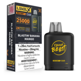 Blastin Banana Mango Flavour Beast Level X 25000 Disposable Vape Pod