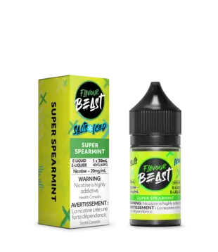 Super Spearmint Ice 20mg Flavour Beast Nic Salt 60ml E-liquid