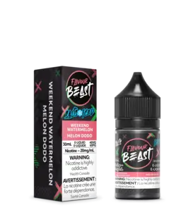 Weekend Watermelon Ice 20mg Flavour Beast Nic Salt 60ml E-liquid