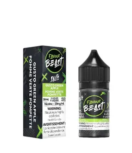 Gusto Green Apple 20mg Flavour Beast Nic Salt 60ml E-liquid
