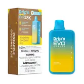 Pineapple Coconut Ice Envi Drip’N EVO 28000 Rechargeable Disposable