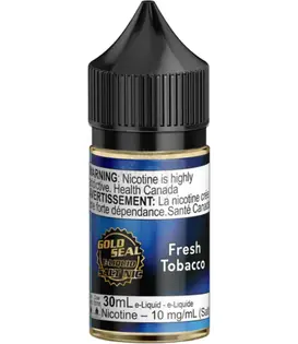 Fresh Tobacco 10mg Gold Seal Nic Salt 30ml E-liquid
