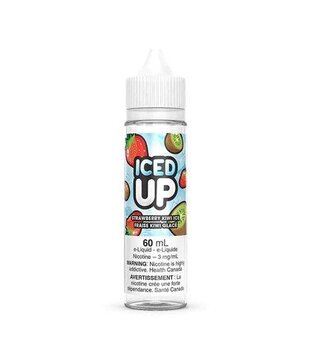 Strawberry Kiwi ice 6mg Iced Up 60ml Freebase E-liquid