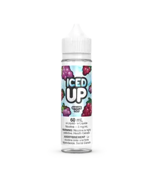 Grape Ice 3mg Iced Up 60ml Freebase E-liquid
