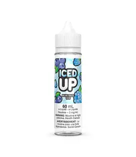 Blue Razz Ice 3mg Iced Up 60ml Freebase E-liquid