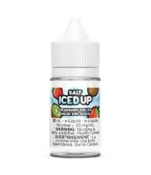 Iced Up Strawberry Kiwi Ice 20mg Iced Up Nic Salt 30ml E-liquid