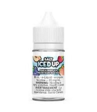 Peach Berry Ice 20mg  Iced Up Nic Salt 30ml E-liquid