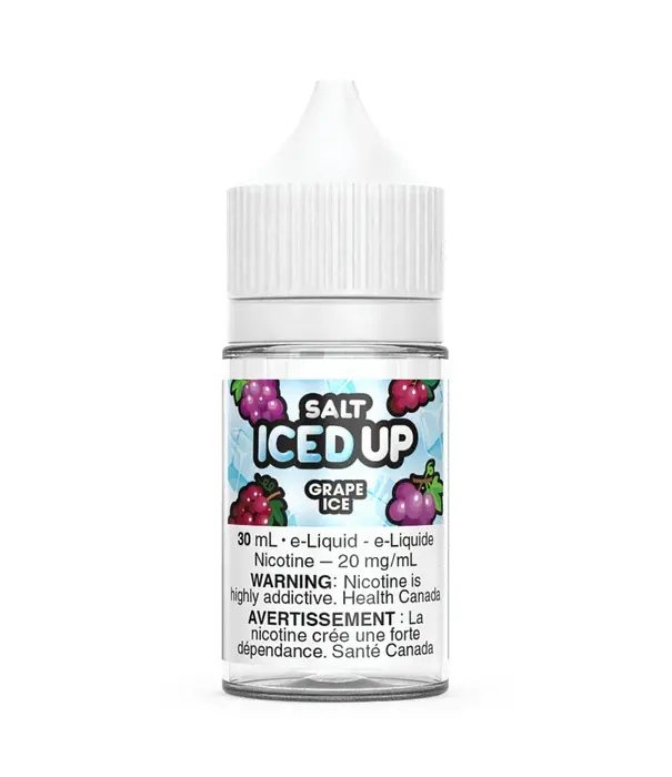 Iced Up Grape Ice 20mg Iced Up Nic Salt 30ml E-liquid