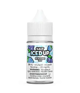 Blue Razz Ice 12mg Iced Up Nic Salt 30ml E-liquid