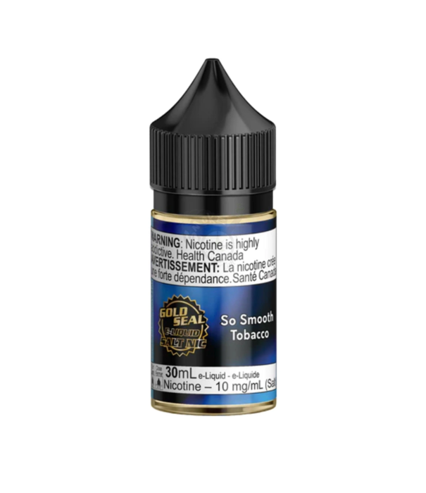 So Smooth Tobacco 20mg Gold Seal Nic Salt 30ml E-liquid