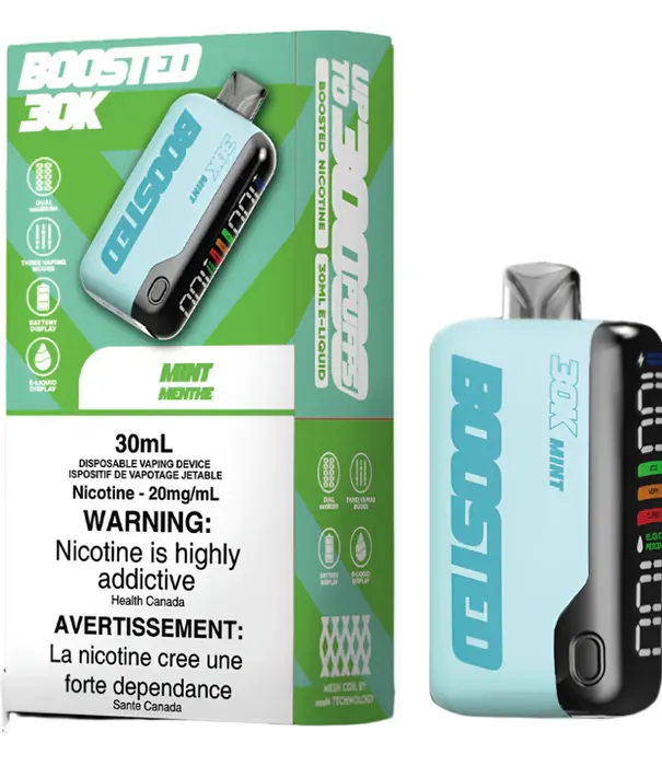 Boosted Mint 20mg Boosted 30K Rechargeable Disposable
