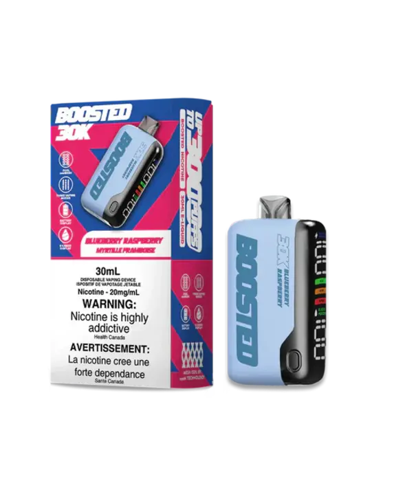 Boosted Blueberry Raspberry 20mg Boosted 30K Rechargeable Disposable