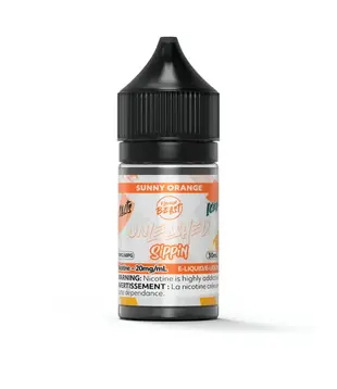 Sunny Orange Ice 20mg Flavour Beast Unleashed  Sippin 30ml Nic Salt