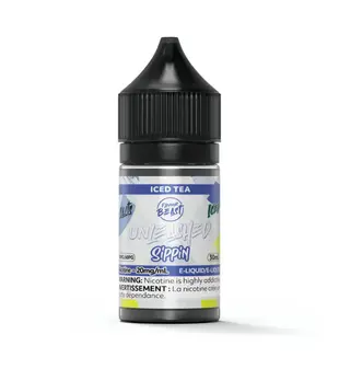 Iced Tea Ice 20mg Flavour Beast Unleashed Sippin 30ml Nic Salt