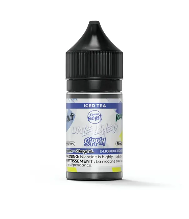 Flavour Beast Iced Tea Ice 20mg Flavour Beast Unleashed Sippin 30ml Nic Salt