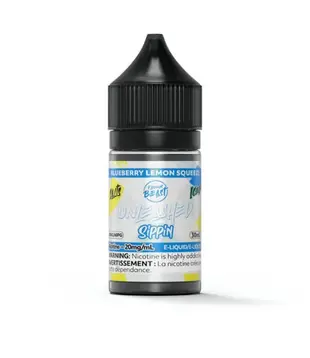 Blueberry Lemon Squeeze Ice 20mg Flavour Beast Unleashed Sippin 30ml Nic Salt