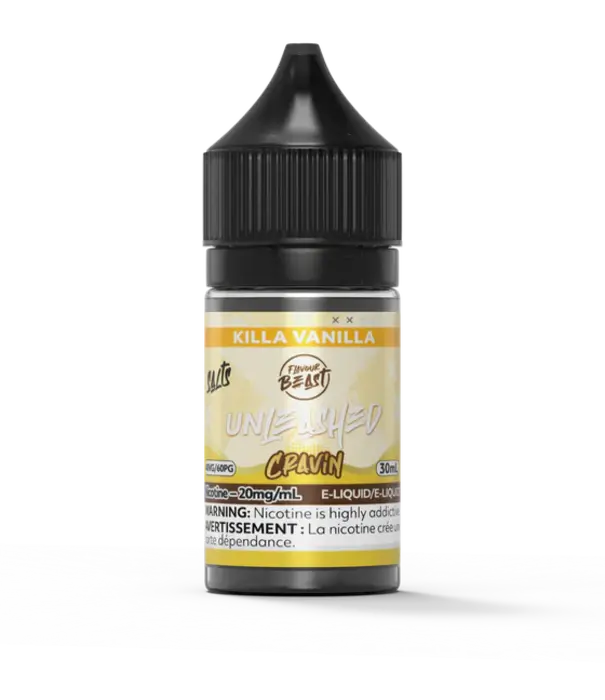 Flavour Beast Kill a Vanilla 20mg Flavour Beast Unleashed Cravin 30ml Nic Salt