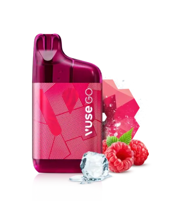 Vuse Raspberry Ice 20mg Vuse Go 5000 Rechargeable Disposable