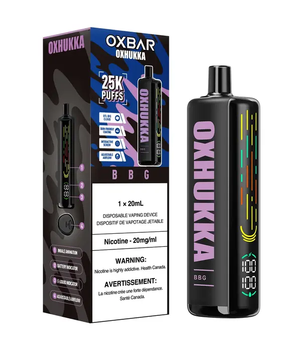 Ox Bar Watermelon Ice OxBar Oxhukka 25K Rechargeable Disposable