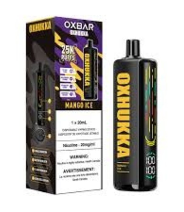 Ox Bar Mango Ice OxBar Oxhukka 25K Rechargeable Disposable