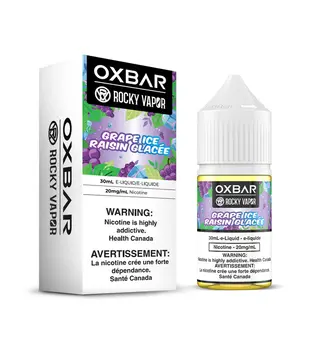 Grape Ice 20mg OxBar Nic Salt30ml E-liquid