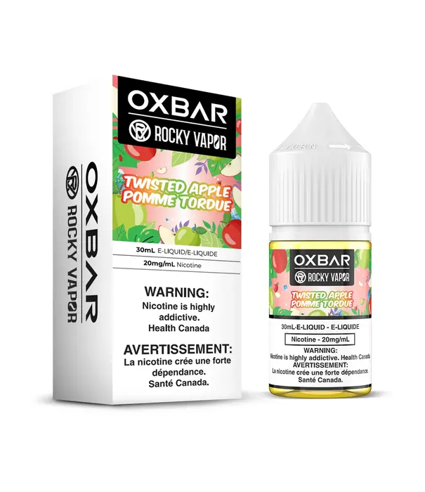 Ox Bar Twisted Apple 20mg OxBar Nic Salt 30ml E-liquid