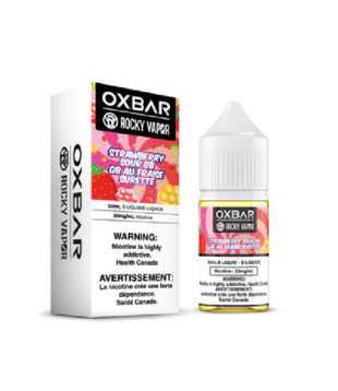 Strawberry Sour GB 20mg OxBar Nic Salt 30ml E-liquid