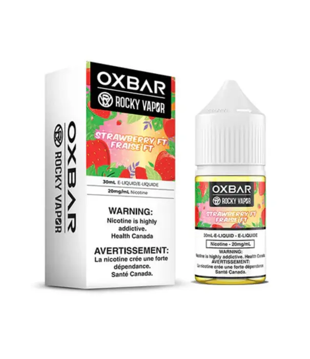 Ox Bar Strawberry FT 20mg OxBar Nic Salt 30ml E-liquid