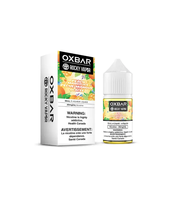Ox Bar Sour Peach GB 20mg OxBar Nic Salt 30ml E-liquid